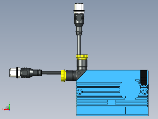CLV618 Dual Port条码扫描器后视缩略图