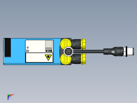 CLV618 Dual Port条码扫描器俯视缩略图