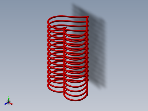 心形弹簧正等轴测缩略图