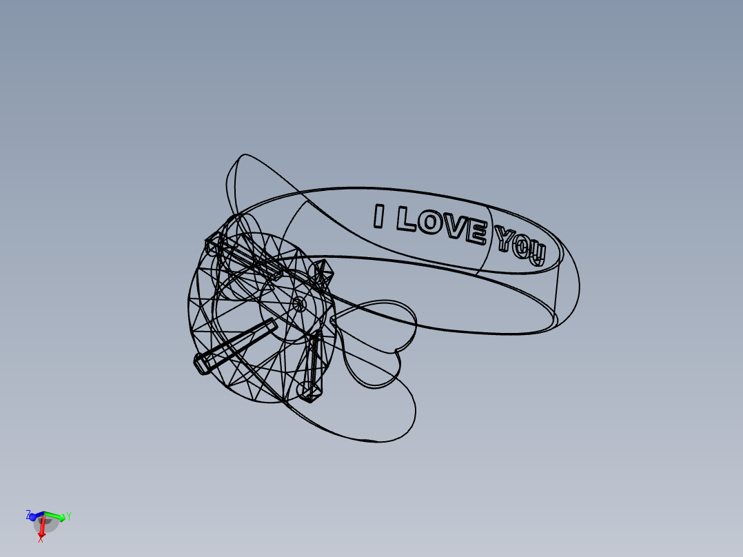Solidworks钻戒模型