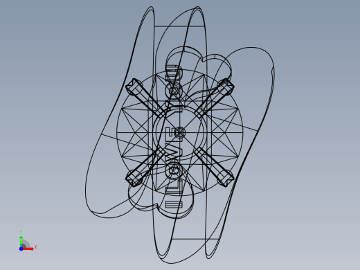Solidworks钻戒模型前视缩略图
