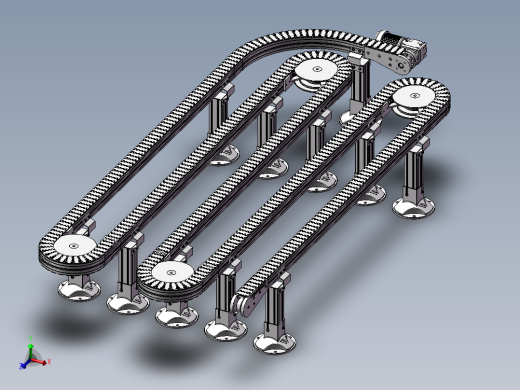 平板链条式输送机