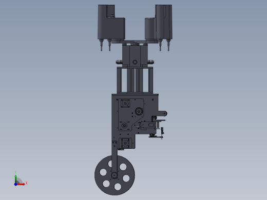 铝合金板折弯机前视缩略图