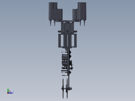 铝合金板折弯机左视缩略图