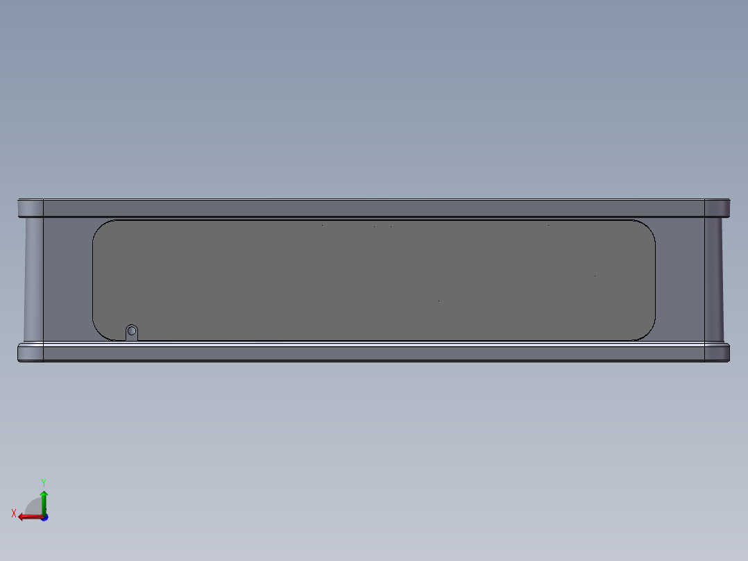 电子设备后视图