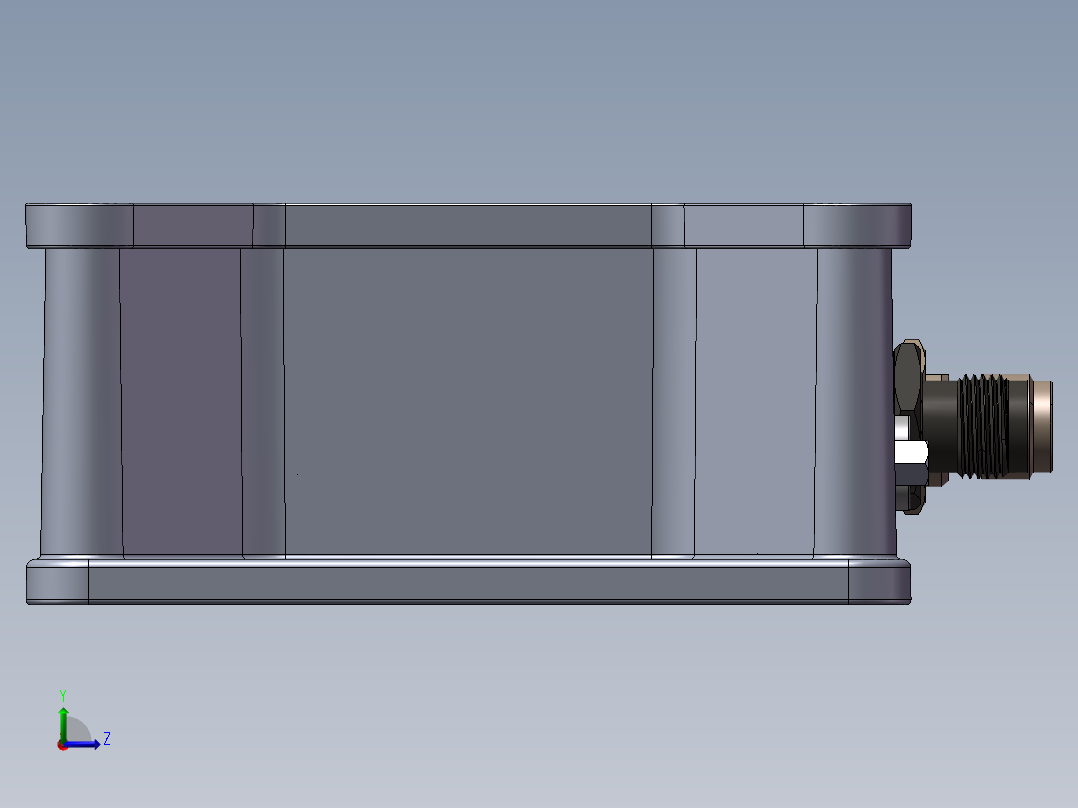 电子设备左视图