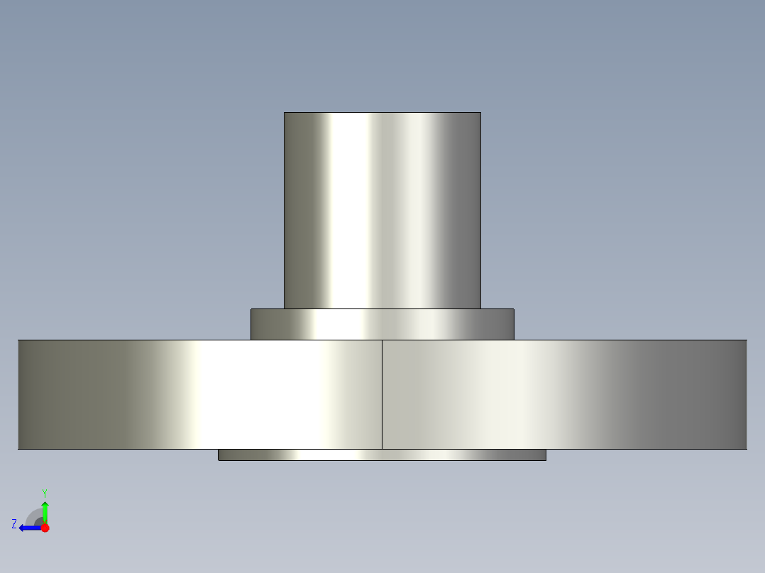 船舶管路系统SeaCor_Flange Vanstone_SPIG_37J156007_0.75in右视图