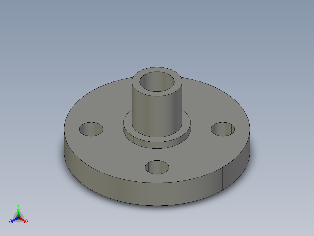 船舶管路系统SeaCor_Flange Vanstone_SPIG_37J156007_0.75in正等轴测图