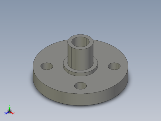 船舶管路系统SeaCor_Flange Vanstone_SPIG_37J156007_0.75in正等轴测缩略图