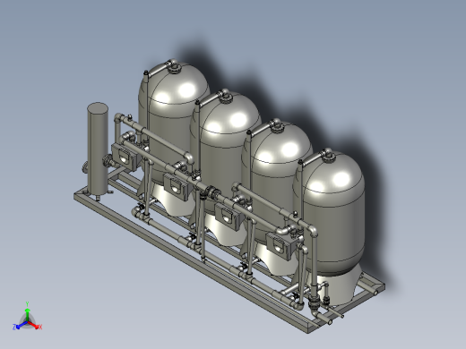 砂滤器和活性炭