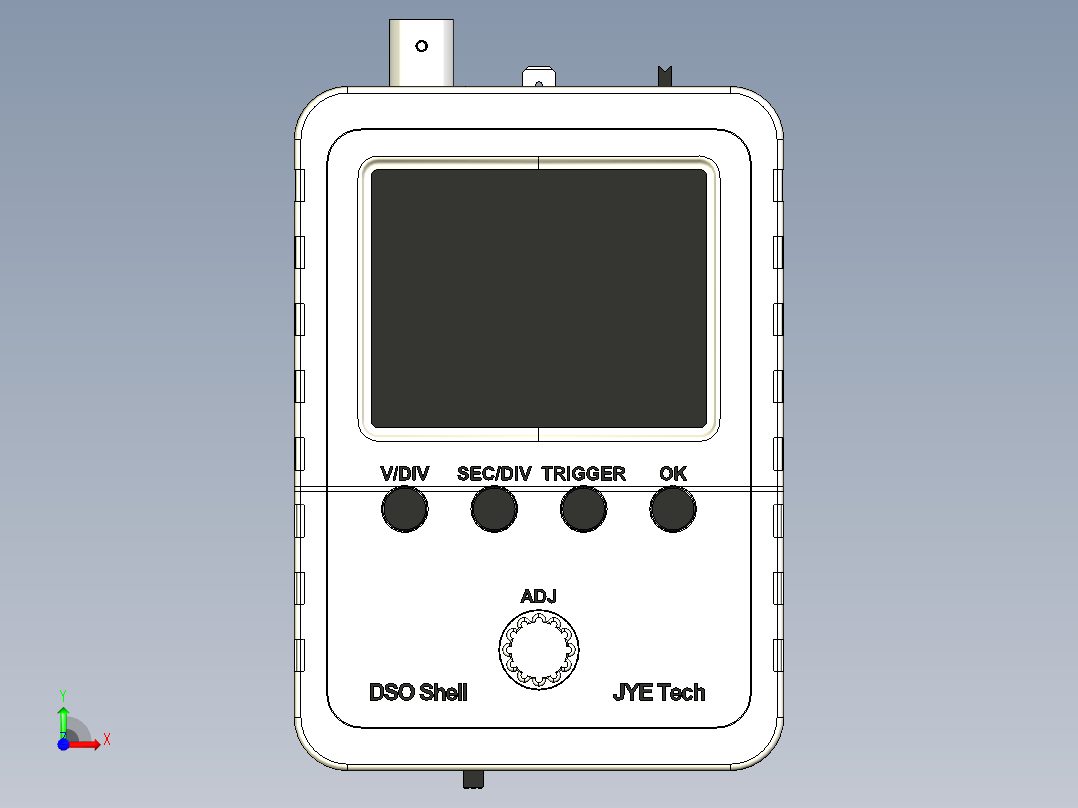 Dso150数字示波器前视图