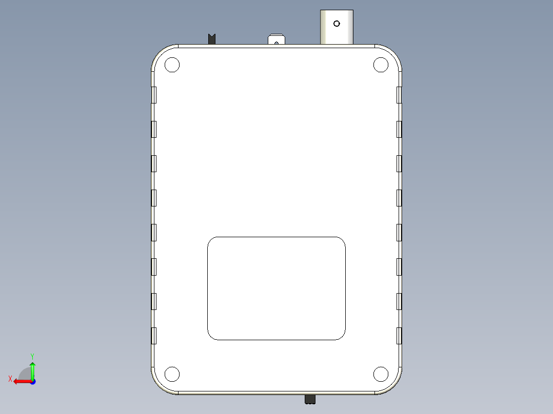 Dso150数字示波器后视图