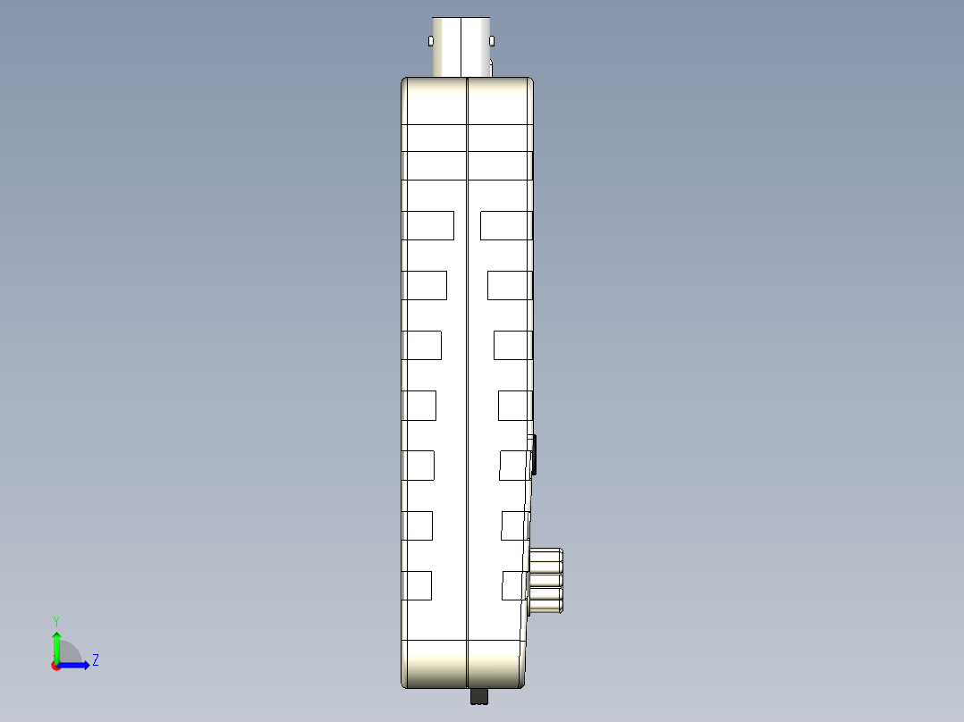 Dso150数字示波器左视图