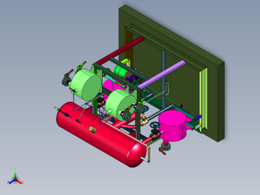 气氨冷量回收氨冷却器