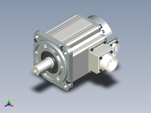 电机MS6S-100CM30B2-21P0.x_t正等轴测缩略图