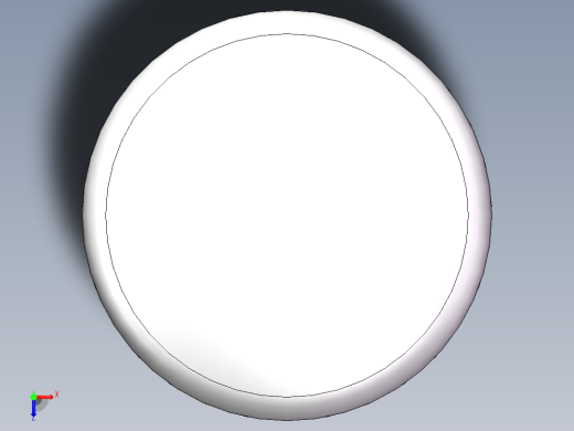 THA碟形封头DN2400俯视缩略图