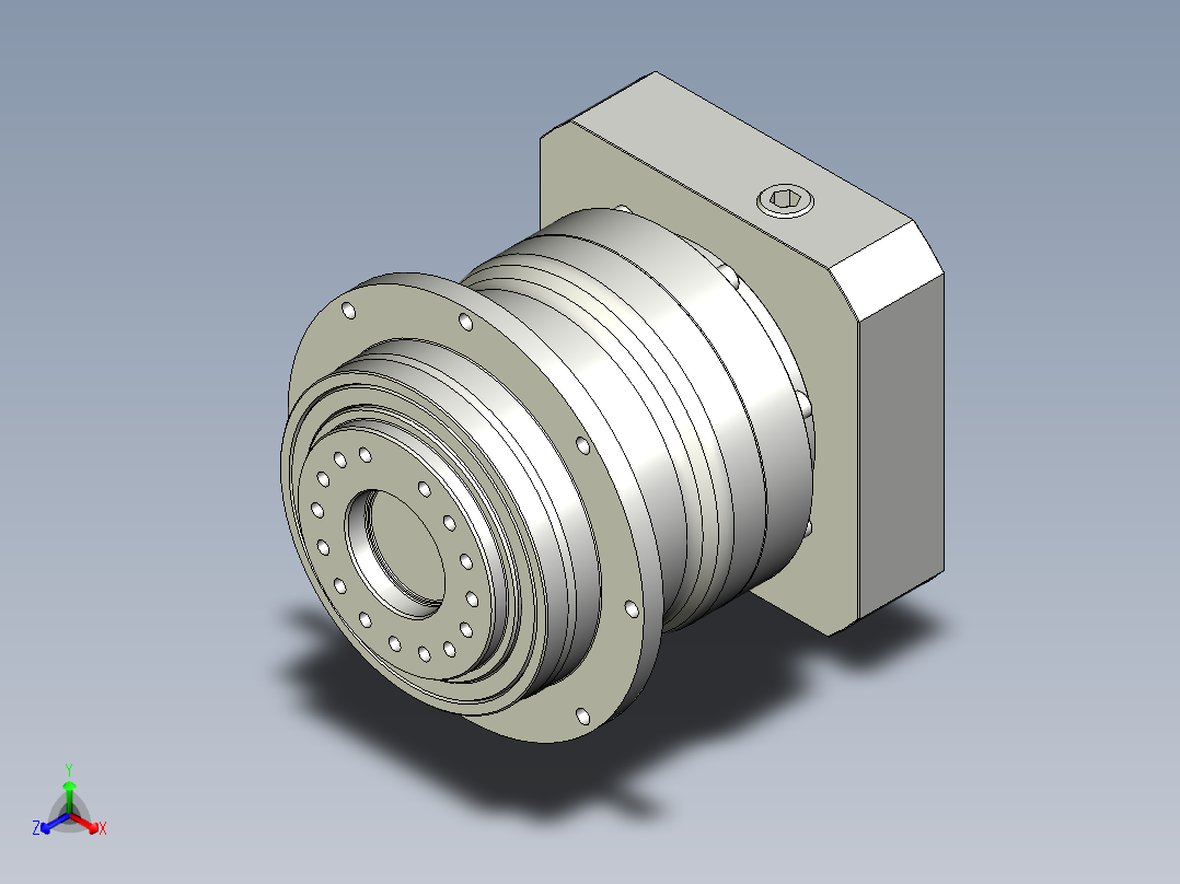多摩川行星减速机TD-110-L1-24HA24主视图