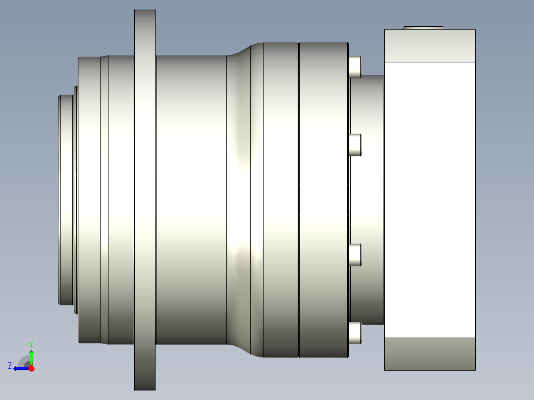 多摩川行星减速机TD-110-L1-24HA24右视图
