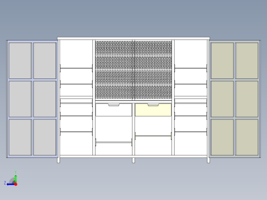 工具柜右视缩略图