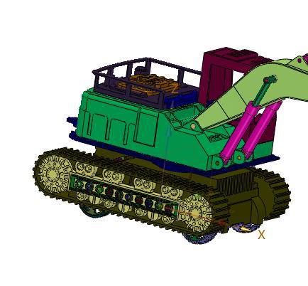 履带轮式一体水陆两用挖机缩略图