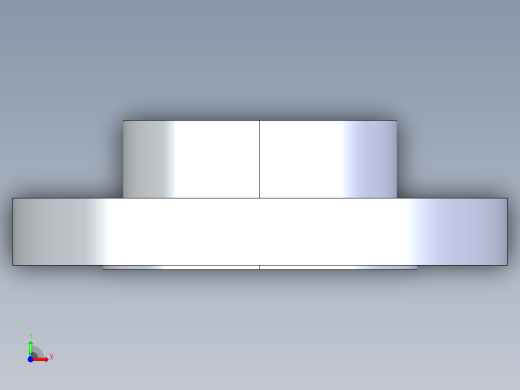 CPVC管件26-Sch80_Flange Vanstone_SOC_9854-030_3in前视缩略图