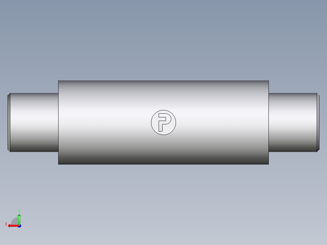 卡套式工业通用硬管接头EO_Weld_bulkhead_fitting_ESV06S71X后视图