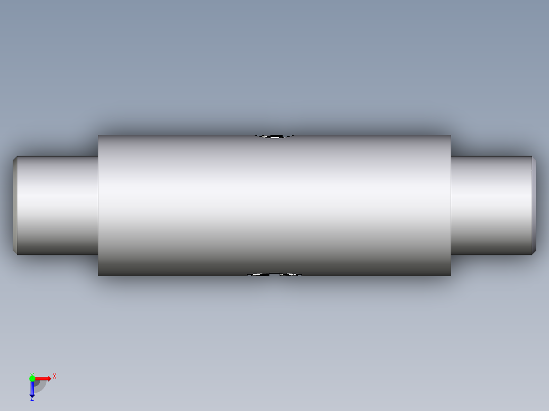 卡套式工业通用硬管接头EO_Weld_bulkhead_fitting_ESV06S71X俯视图