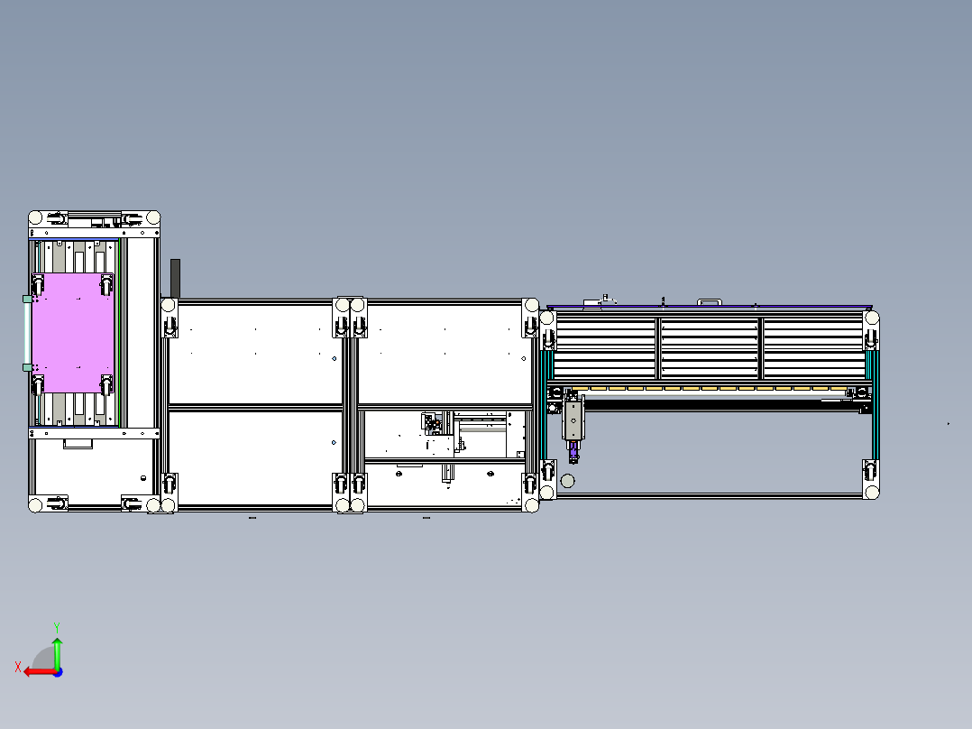 医疗试管挑样机_x_t后视图