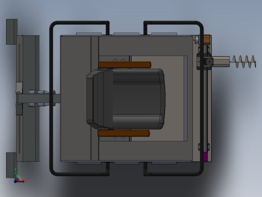 水泥地面自动熨平机731685(1)前视缩略图