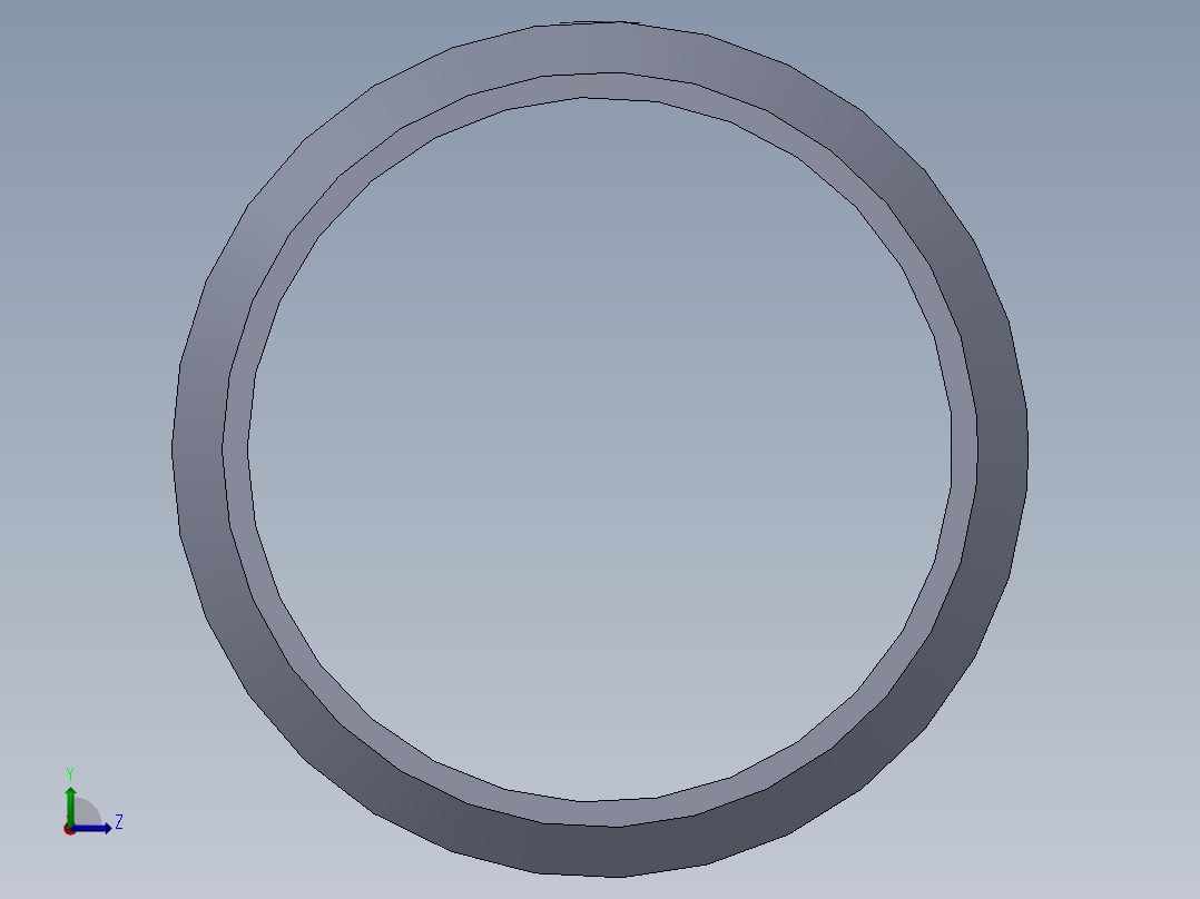 液压缸活塞左视图