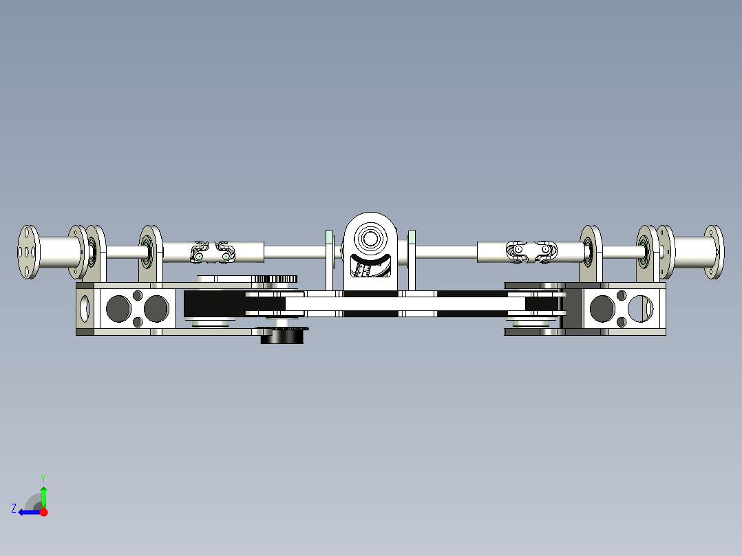 转向差速设计右视图