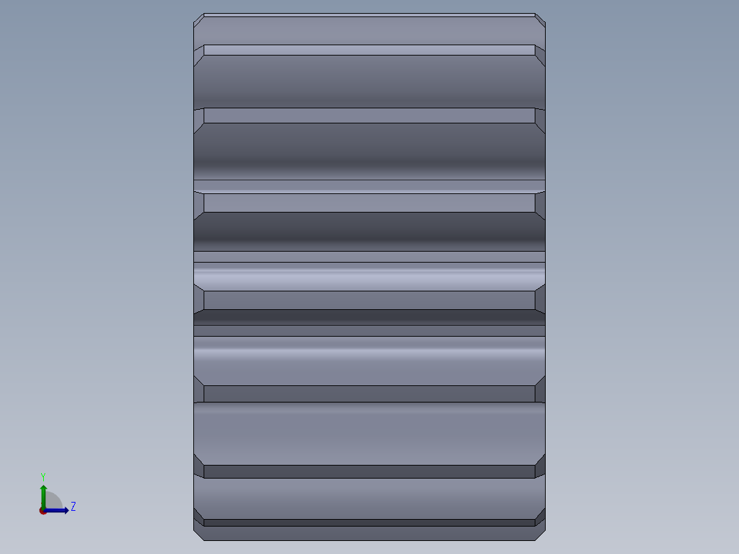 高速级小齿轮左视图