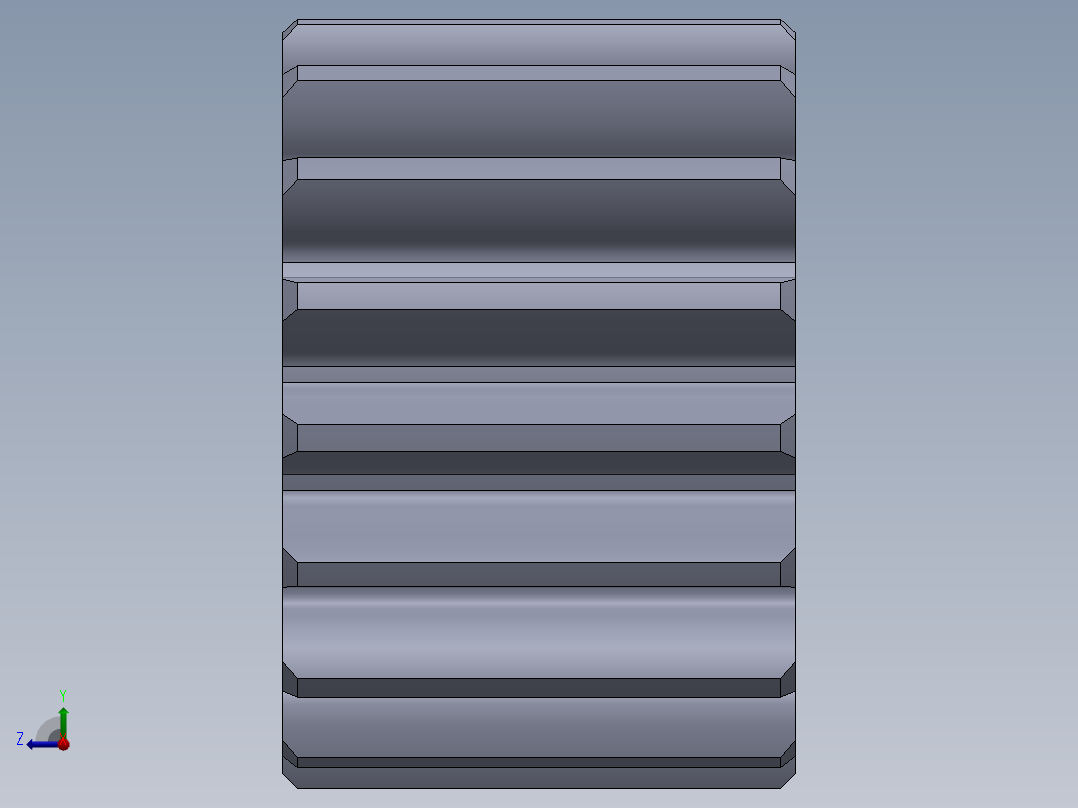 高速级小齿轮右视图