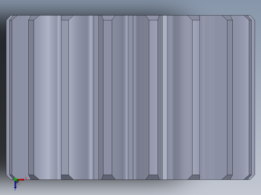 高速级小齿轮俯视图