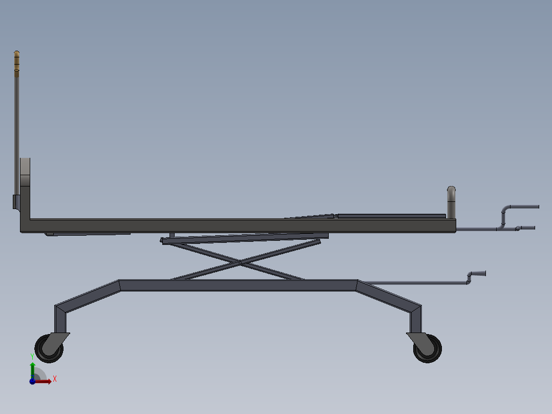 护理床(7)前视图