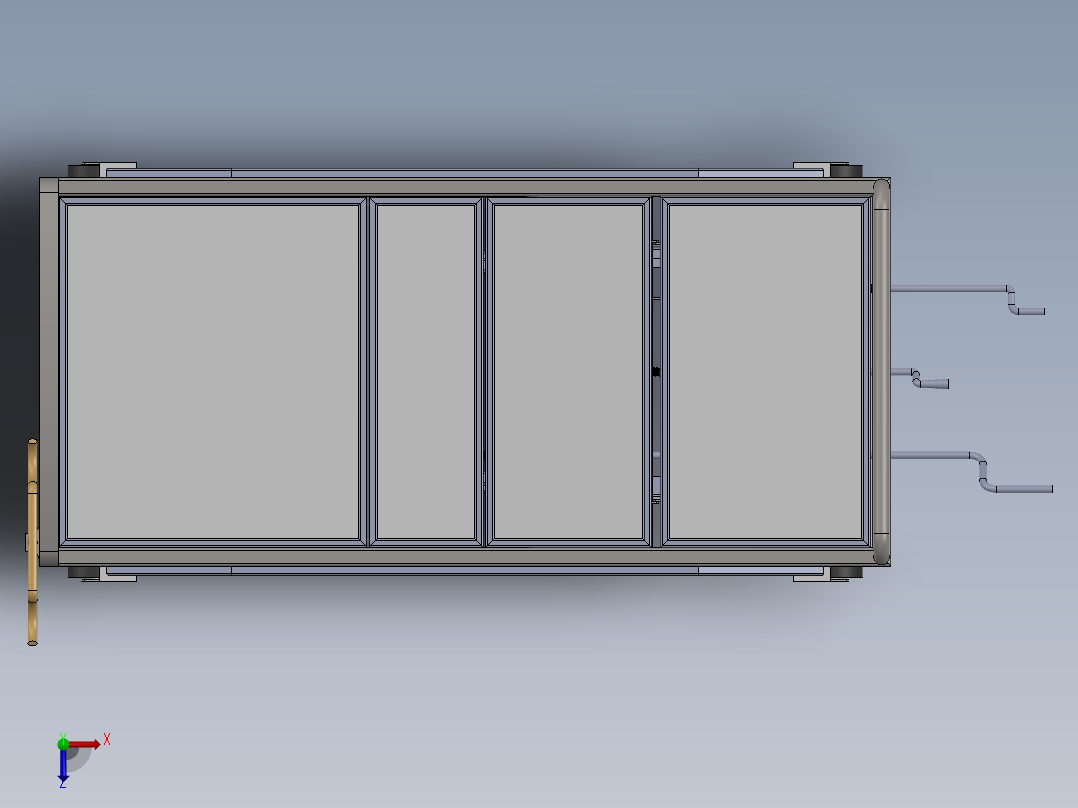护理床(7)俯视图