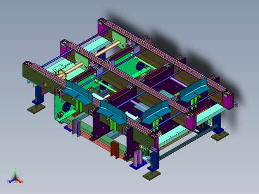 链式输送机用转向装置