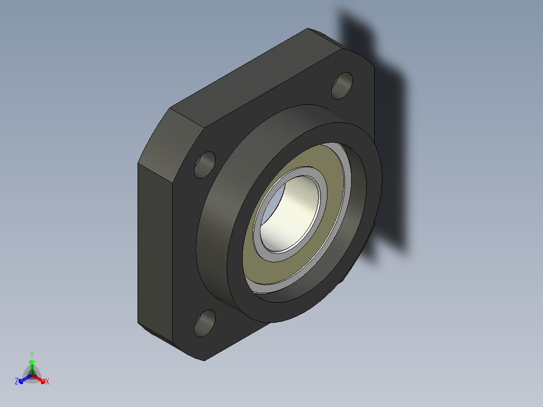 Poltech 法兰轴承座 FF 15