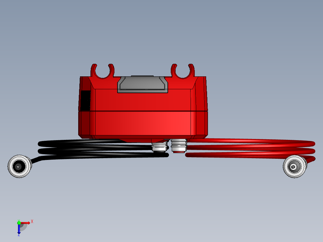 万用表和探头俯视图