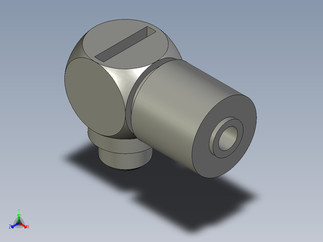 SMC-M-5HL-6正等轴测图