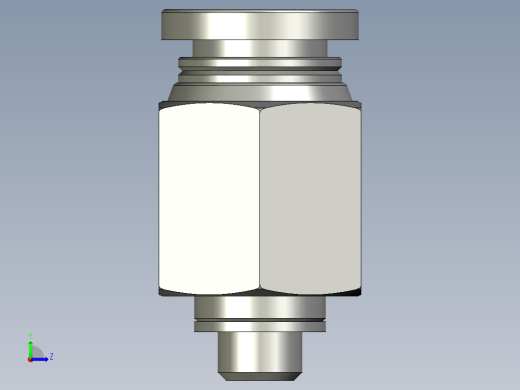 BPC6M5气接头亚德客左视缩略图
