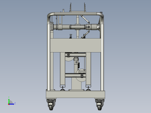 多功能移动送丝机托架工具台左视缩略图