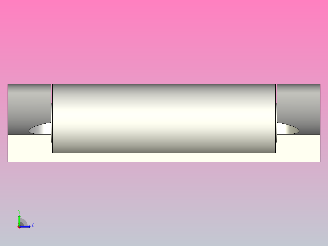 螺钉安装型阻尼合页[PDDS-A]左视图