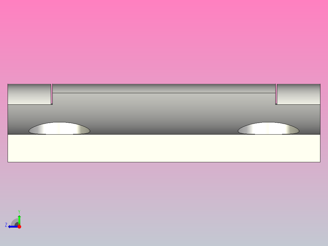 螺钉安装型阻尼合页[PDDS-A]右视图