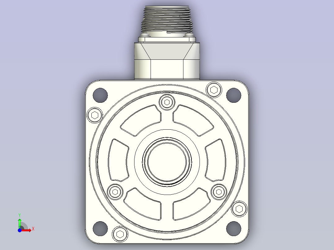 GYS富士伺服电机 gys152d5_rb2前视图