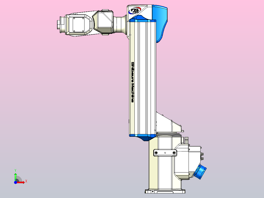 垂直多关节机器人 TVL700前视图