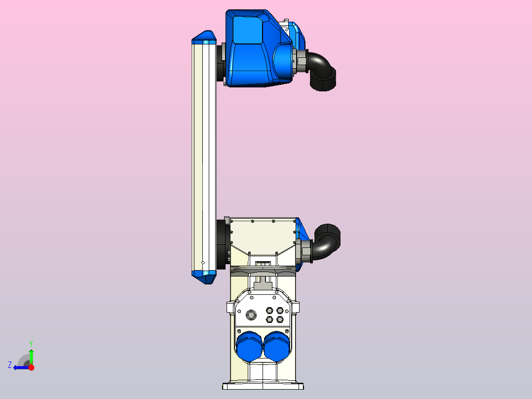 垂直多关节机器人 TVL700右视图