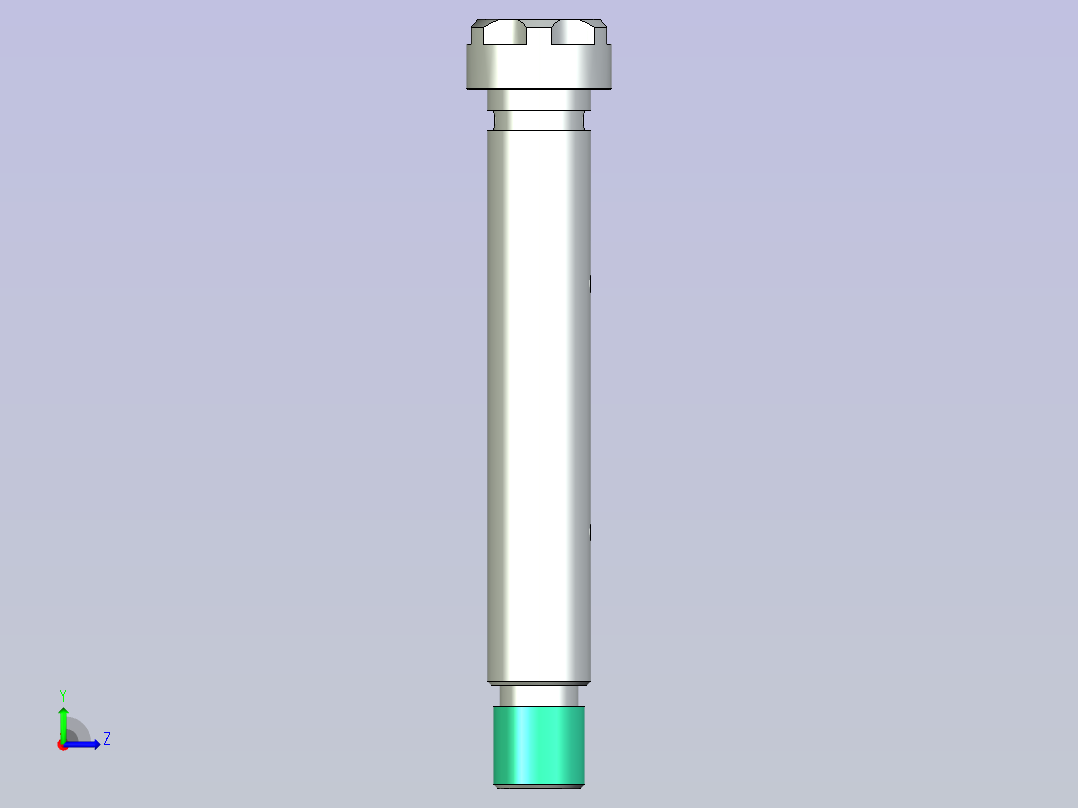 导向箱用销钉左视图