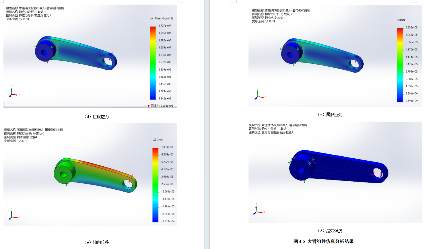 管道清洗与检测机器人（SW+CAD+说明书）