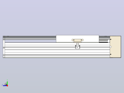 日规模组半封闭丝杆TPA-HNR-220D-3210C-L200-MR-Y-P1K-N3右视缩略图